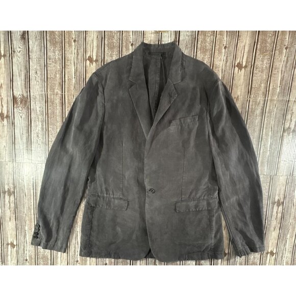 Allsaint Vaga Unstructured Blazer size 42 color Washed black NWT mspr $350 - Picture 1 of 12